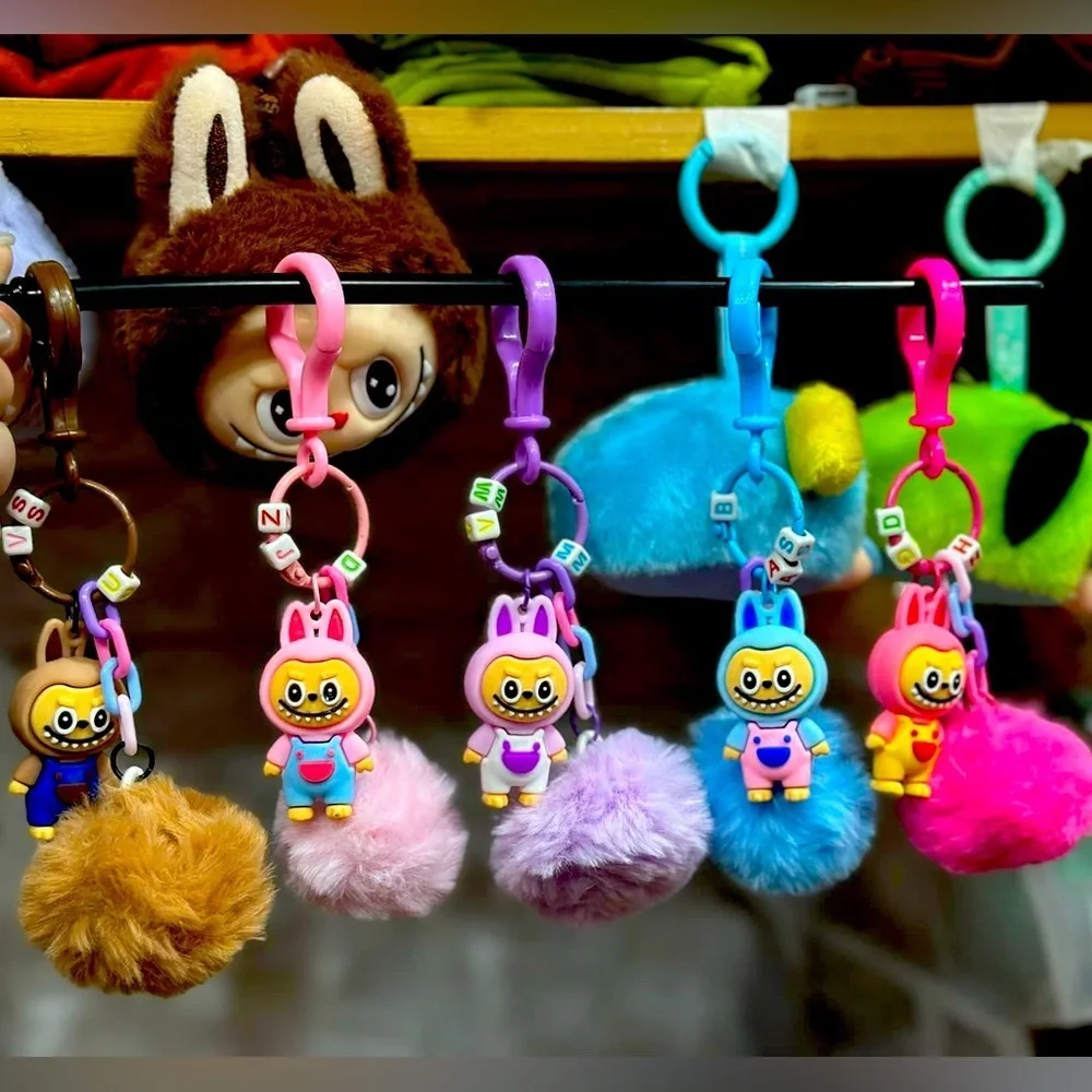 Labubu Bag Cham Keychain